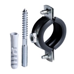 Хомуты для крепления труб (комплект) ГОСТ 24140-80